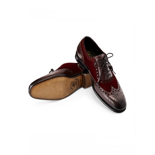 Buty eleganckie męskie Nord sznurowane