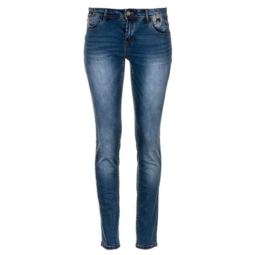 Desigual jeansy damskie Refriposas 28 niebieski, BEZPŁATNY ODBIÓR: WROCŁAW!