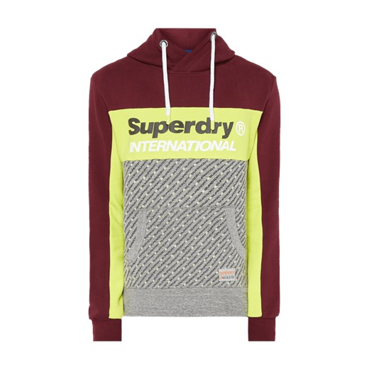 Bluza męska Superdry w abstrakcyjnym wzorze 