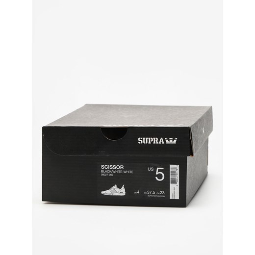 Buty Supra Scissor (black/white white)  Supra 44 SUPERSKLEP wyprzedaż 
