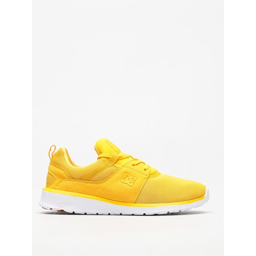 Buty sportowe męskie Dc Shoes dc heathrow żółte zamszowe wiązane 