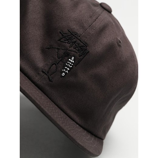 Czapka z daszkiem Stussy Stussy Tribe Strapback ZD (black) Stussy   wyprzedaż SUPERSKLEP 