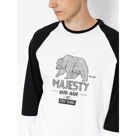Longsleeve Majesty Bear (black/white)  Majesty L SUPERSKLEP