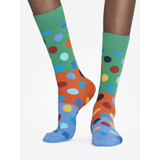 Skarpetki Happy Socks Big Dot Block (green/orange/blue)  Happy Socks 36-40 SUPERSKLEP