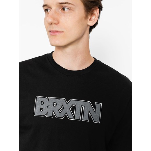 T-shirt Brixton Edison Prt (black)  Brixton M SUPERSKLEP promocja 