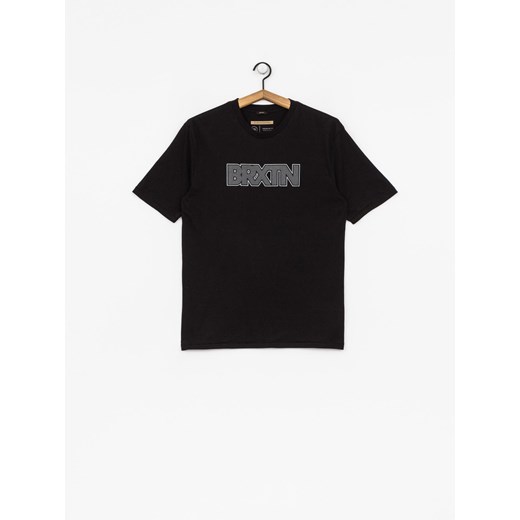 T-shirt Brixton Edison Prt (black)  Brixton M okazyjna cena SUPERSKLEP 