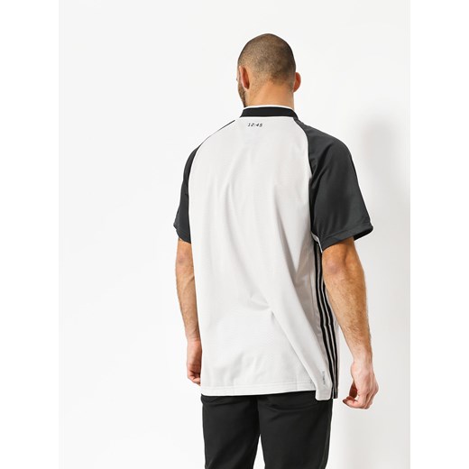 Koszulka sportowa Adidas biała bez wzorów 