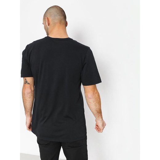 T-shirt męski Burton czarny z krótkim rękawem 