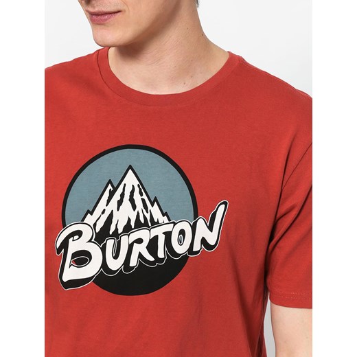 Burton t-shirt męski bawełniany młodzieżowy z krótkimi rękawami 