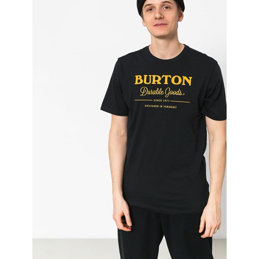 Burton t-shirt męski z krótkim rękawem z napisami 