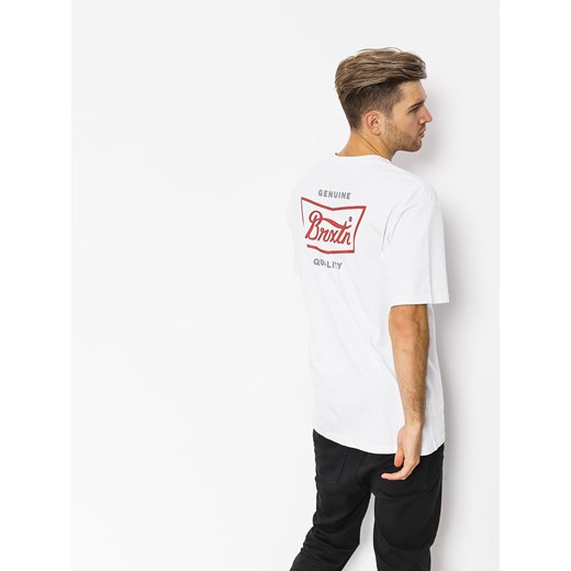 T-shirt męski Brixton w stylu młodzieżowym 
