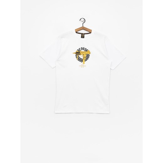 T-shirt MassDnm Golden Uzi (white)  Massdnm XL promocja SUPERSKLEP 