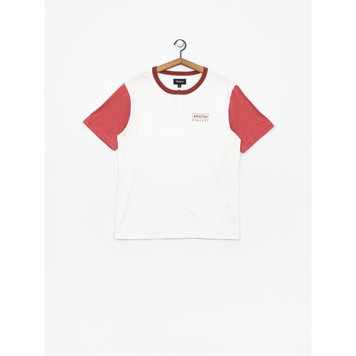 T-shirt Brixton Wedge Hnly (off white/rust)  Brixton L SUPERSKLEP promocja 