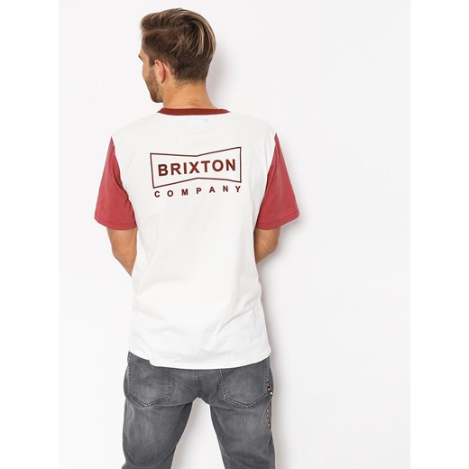 T-shirt Brixton Wedge Hnly (off white/rust) Brixton  L promocja SUPERSKLEP 