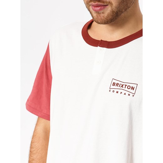 T-shirt Brixton Wedge Hnly (off white/rust) Brixton  XL promocja SUPERSKLEP 