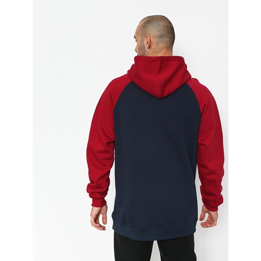 Bluza z kapturem Iriedaily Rugged HD (dark red)  Iriedaily M okazyjna cena SUPERSKLEP 