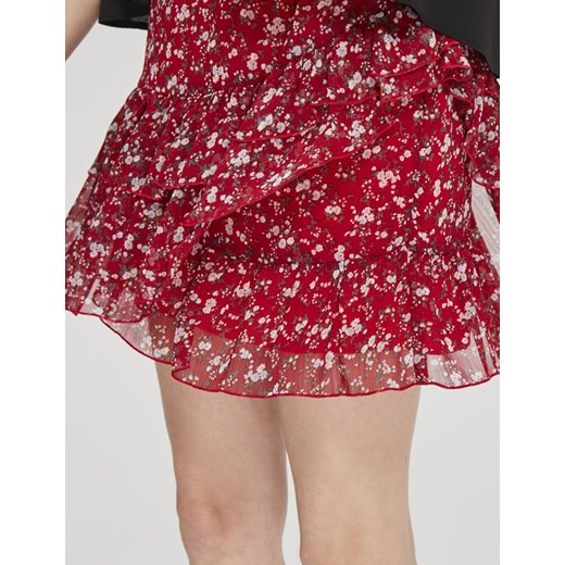 Diverse spódnica mini czerwona na wiosnę 