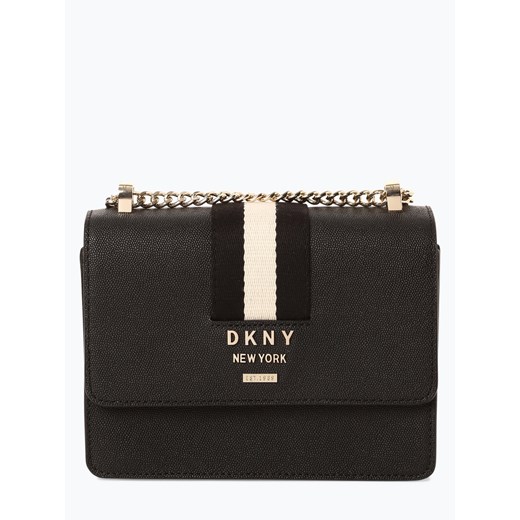 DKNY - Damska torba na ramię ze skóry, czarny  Dkny One Size vangraaf