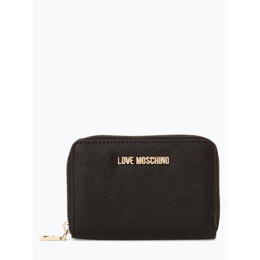 Love Moschino portfel damski z aplikacją 