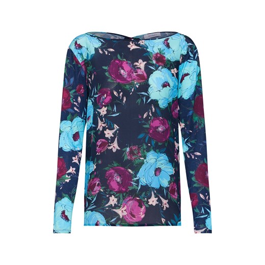 Wielokolorowa bluzka damska Max & Co. casual w kwiaty 