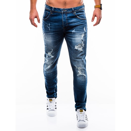 Edoti.com jeansy męskie niebieskie 