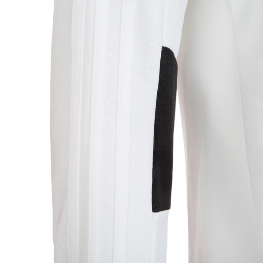 T-shirt chłopięce Adidas Performance biały z długim rękawem z jerseyu 