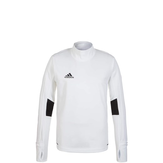 T-shirt chłopięce Adidas Performance biały z długim rękawem 