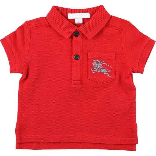 Burberry odzież dla niemowląt czerwona 
