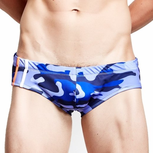 Kąpielówki (Slipy) Supa! Swim! Camo Royal Blue