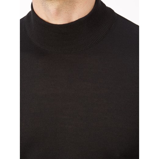 Sweter męski Lanieri bez wzorów z wełny 