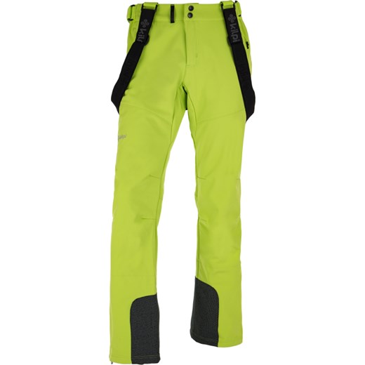 Męskie spodnie softshell KILPI RHEA-M Jasnozielone Kilpi  XL wyprzedaż Outdoorkurtki 