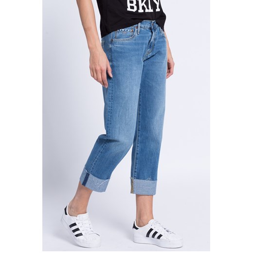 Jeansy damskie Pepe Jeans bez wzorów bawełniane 