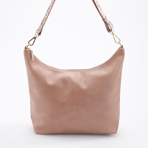 Shopper bag Reserved elegancka na ramię duża bez dodatków 
