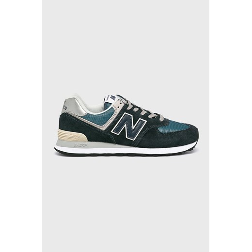 Buty sportowe męskie New Balance new 575 sznurowane na lato granatowe 