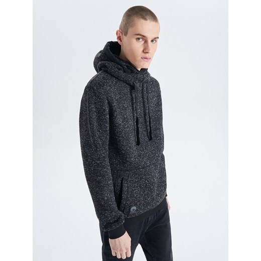 Cropp - Sweter o kroju bluzy - Czarny Cropp  XL 