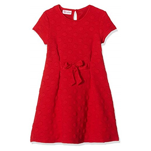 Sukienka dziewczęca czerwona Brums 