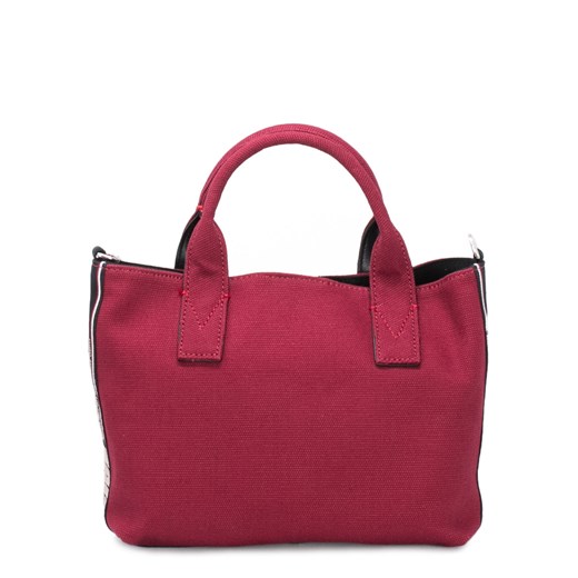 Shopper bag Pinko z nylonu matowa mieszcząca a6 