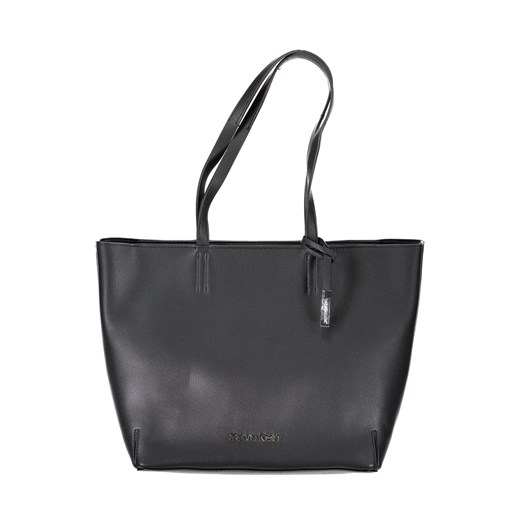 Shopper bag Calvin Klein bez dodatków matowa elegancka 
