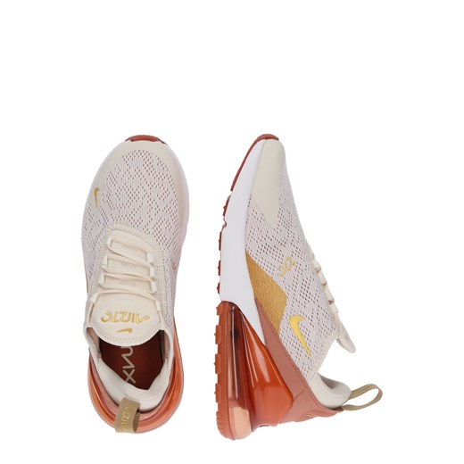 Buty sportowe damskie Nike Sportswear do biegania młodzieżowe gładkie na koturnie sznurowane 