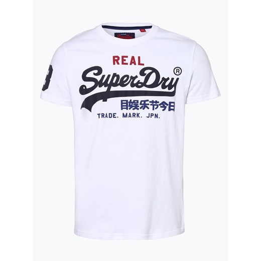 Biały t-shirt męski Superdry 