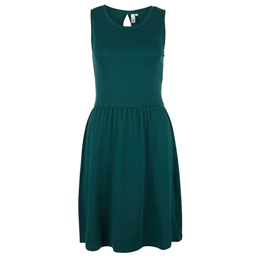 Sukienka Q/s Designed By zielona z okrągłym dekoltem do pracy mini 