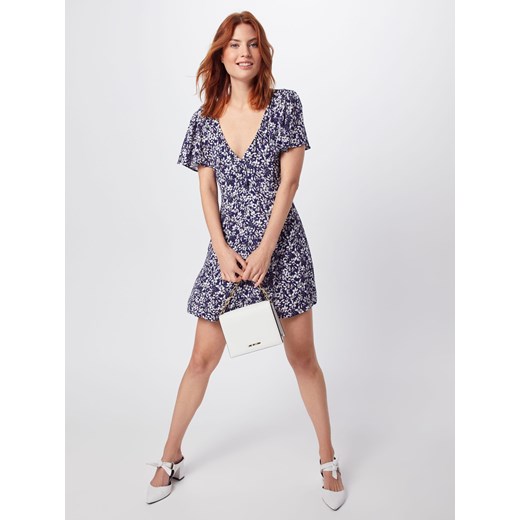 Sukienka wielokolorowa Minkpink w kwiaty mini
