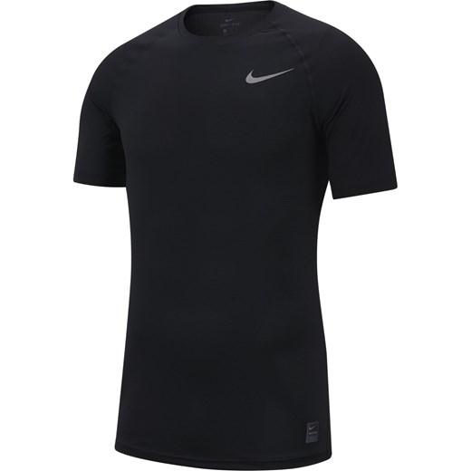 Koszulka sportowa czarna Nike bez wzorów 