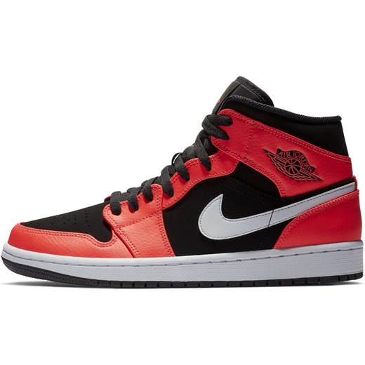 Buty sportowe męskie Nike air jordan sznurowane czerwone 