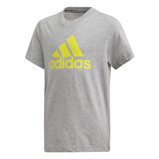 T-shirt chłopięce Adidas Performance szary 