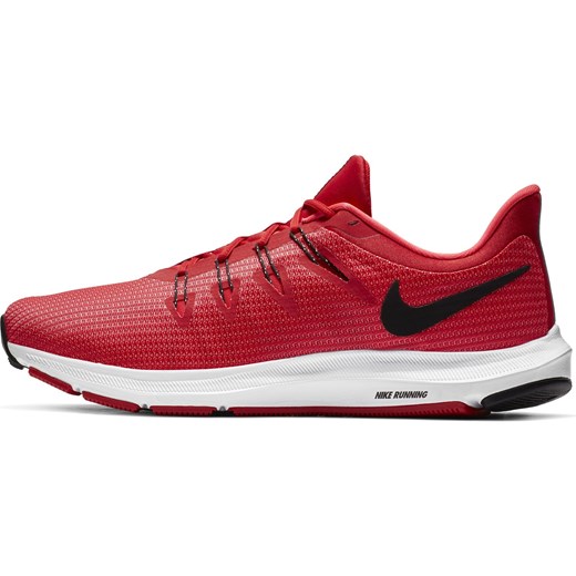 Buty sportowe męskie Nike czerwone na wiosnę 