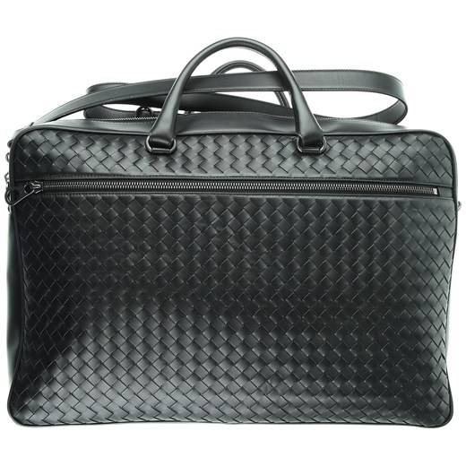 Bottega Veneta Teczka dla Mężczyzn Na Wyprzedaży, czarny, Skóra, 2019