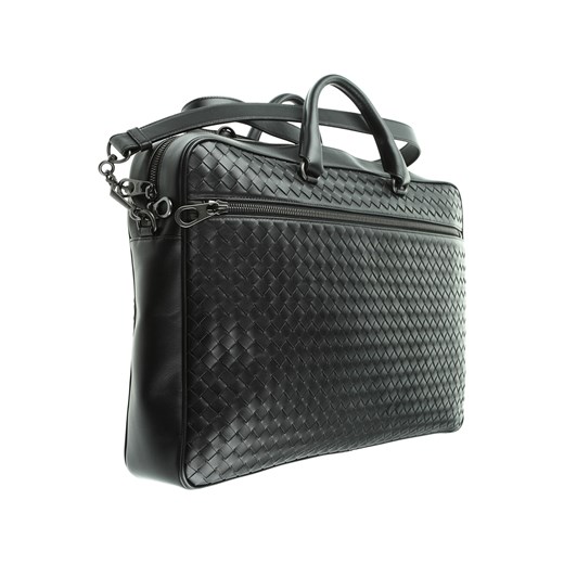 Bottega Veneta Teczka dla Mężczyzn Na Wyprzedaży, czarny, Skóra, 2019
