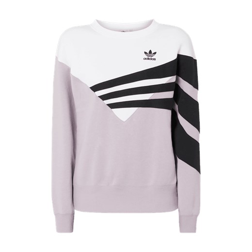 Bluza damska Adidas Originals z poliestru z aplikacjami  w sportowym stylu 