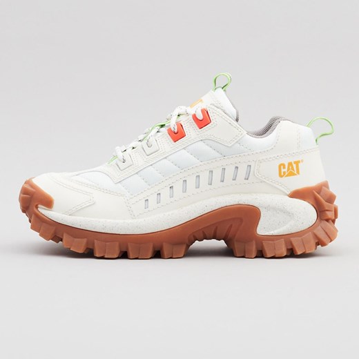 Sneakersy damskie białe Caterpillar młodzieżowe sznurowane 